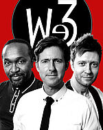 We3 1 s/w rotes Logo hoch